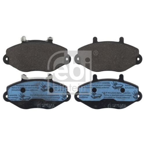 Febi Bilstein 116070 Bremsbelagsatz , 1 St&uuml;ck