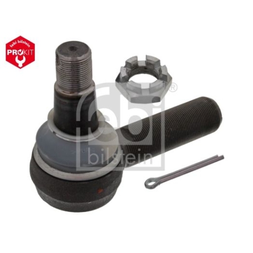 Febi Bilstein 06241 Lenkstangenendst&uuml;ck mit Kronenmutter und Splint , 1 St&uuml;ck