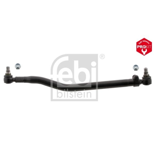 Febi Bilstein 28679 Lenkstange mit Sicherungsmuttern, vom Lenkgetriebe zur 1. Vorderachse , 1 St&uuml;ck