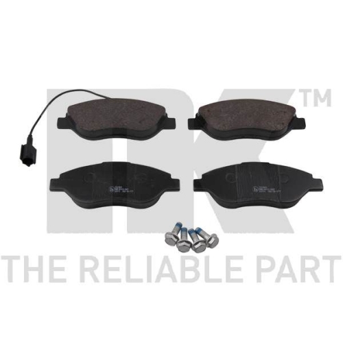 Bremsbelagsatz, Scheibenbremse NK 222369 f&uuml;r ALFA ROMEO CHRYSLER FIAT LANCIA