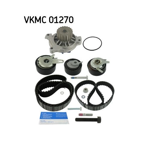 Wasserpumpe + Zahnriemensatz SKF VKMC 01270 f&uuml;r AUDI SEAT SKODA VOLVO VW