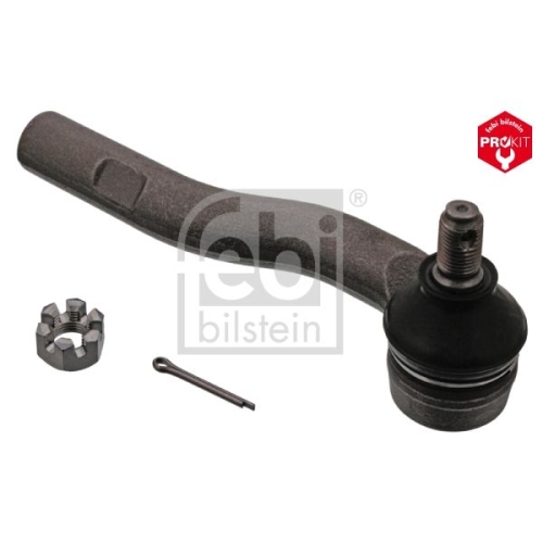 Febi Bilstein 43156 Spurstangenendst&uuml;ck mit Kronenmutter und Splint , 1 St&uuml;ck
