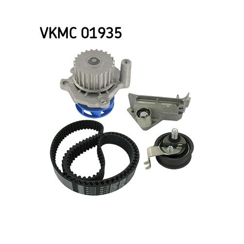 Wasserpumpe + Zahnriemensatz SKF VKMC 01935 f&uuml;r AUDI SEAT SKODA VW
