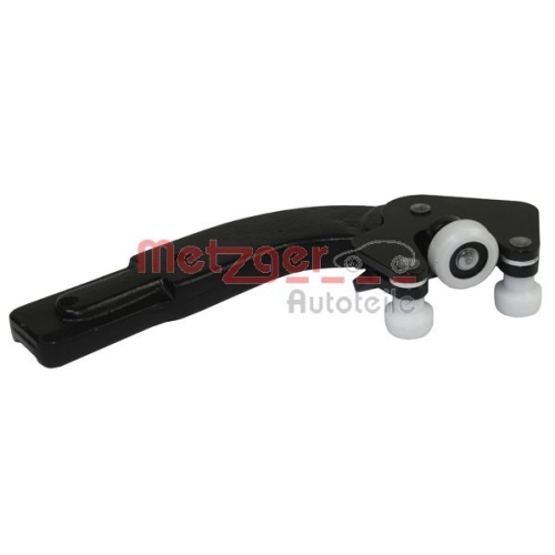 Rollenf&uuml;hrung, Schiebet&uuml;r METZGER 2310042 GREENPARTS f&uuml;r MERCEDES-BENZ, rechts