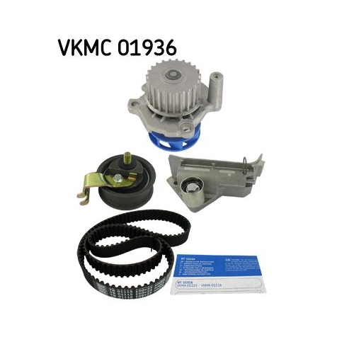 Wasserpumpe + Zahnriemensatz SKF VKMC 01936 f&uuml;r AUDI SEAT SKODA VW