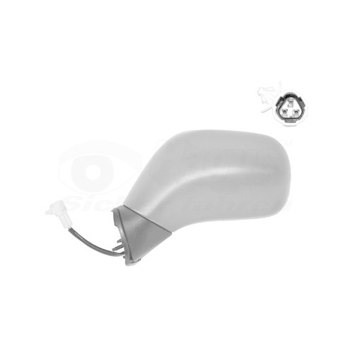 Au&szlig;enspiegel VAN WEZEL 3701815 * HAGUS * f&uuml;r OPEL, links