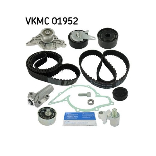 Wasserpumpe + Zahnriemensatz SKF VKMC 01952 f&uuml;r AUDI SEAT SKODA VW