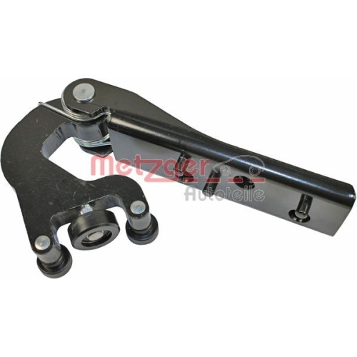 Rollenf&uuml;hrung, Schiebet&uuml;r METZGER 2310051 f&uuml;r OPEL RENAULT GENERAL MOTORS, mitte