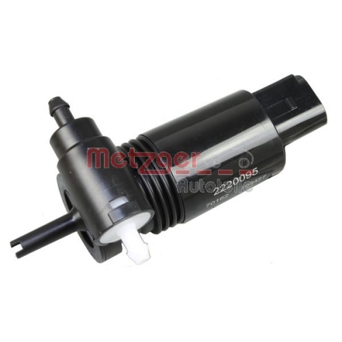 Waschwasserpumpe, Scheibenreinigung METZGER 2220095 GREENPARTS f&uuml;r MERCEDES-BENZ