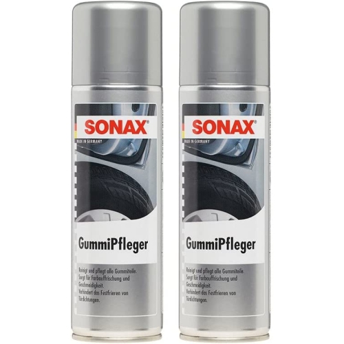 SONAX 03402000 Gummipfleger Pflegemittel 2x300ml