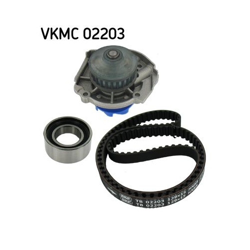 Wasserpumpe + Zahnriemensatz SKF VKMC 02203 f&uuml;r CITRO&Euml;N FIAT LANCIA PEUGEOT