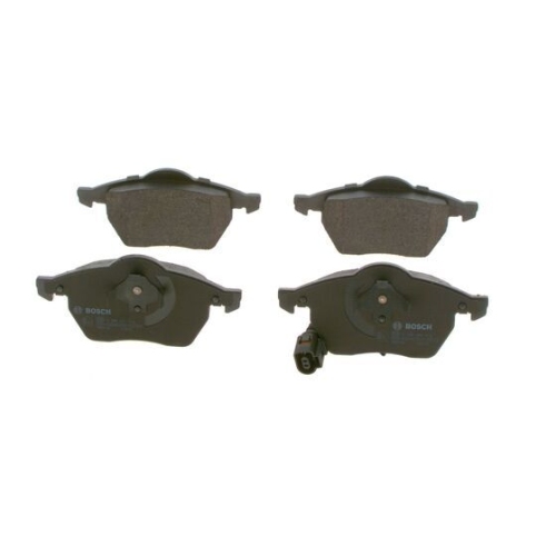 Bremsbelagsatz, Scheibenbremse BOSCH 0 986 494 018 f&uuml;r AUDI VW, Vorderachse