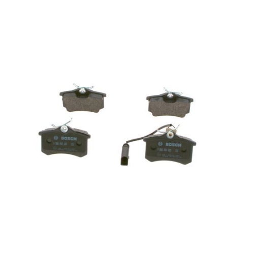 Bremsbelagsatz, Scheibenbremse BOSCH 0 986 494 025 f&uuml;r FORD SEAT VW, Hinterachse