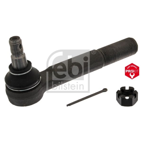 Febi Bilstein 14220 Spurstangenendst&uuml;ck mit Kronenmutter und Splint , 1 St&uuml;ck