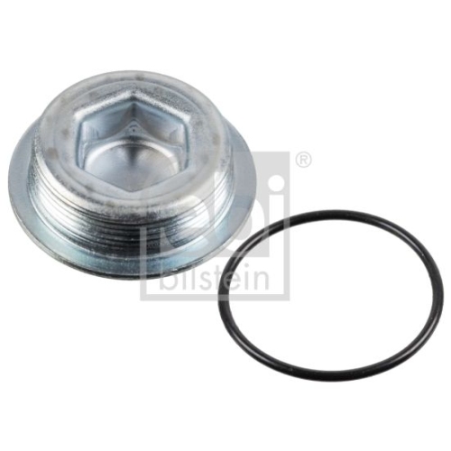 Febi Bilstein 38554 Verschlussschraube f&uuml;r Kurbelgeh&auml;use, mit Dichtring , 1 St&uuml;ck