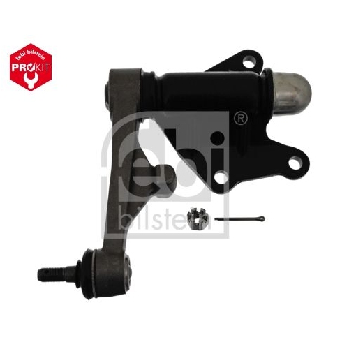 Febi Bilstein 43168 Lenkzwischenhebel mit Kronenmutter , 1 St&uuml;ck