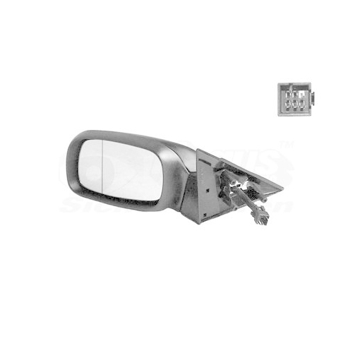 Au&szlig;enspiegel VAN WEZEL 3735807 * HAGUS * f&uuml;r OPEL, links