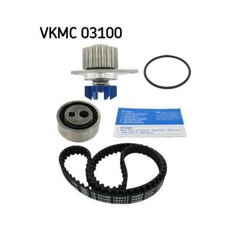 Wasserpumpe + Zahnriemensatz SKF VKMC 03100 f&uuml;r CITRO&Euml;N PEUGEOT ROVER