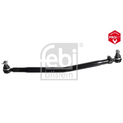 Febi Bilstein 48318 Lenkstange mit Kronenmuttern und Splinten, vom Lenkgetriebe zur 1. Vorderachse , 1 St&uuml;ck
