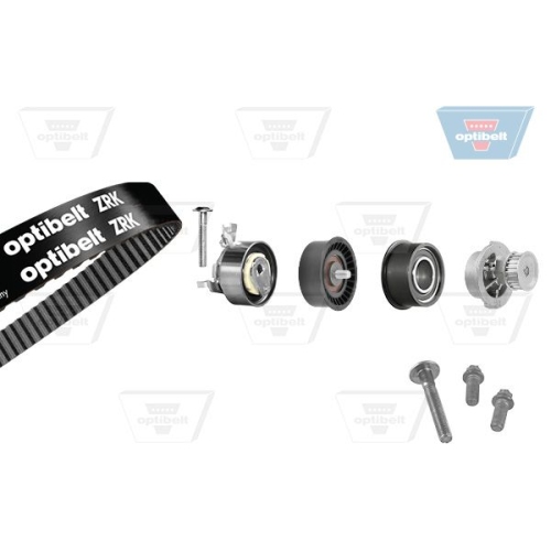 Wasserpumpe + Zahnriemensatz OPTIBELT KT 1024 W1 Optibelt-WAPU-KIT