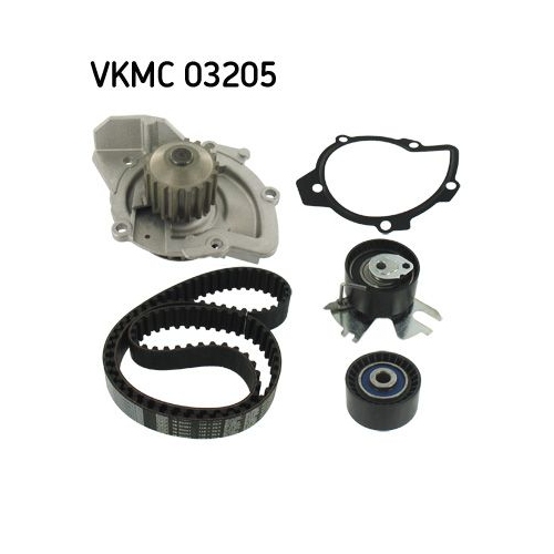 Wasserpumpe + Zahnriemensatz SKF VKMC 03205 f&uuml;r ALFA ROMEO CITRO&Euml;N FIAT FORD