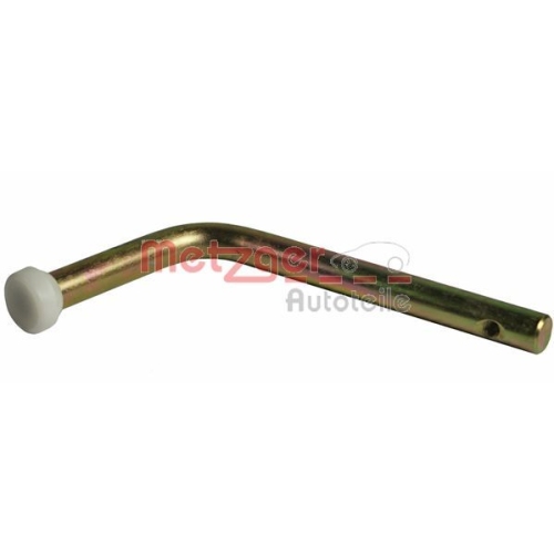 Rollenf&uuml;hrung, Schiebet&uuml;r METZGER 2310015 f&uuml;r VAG, rechts oben