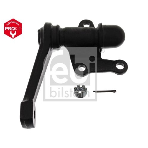 Febi Bilstein 43174 Lenkzwischenhebel mit Kronenmutter und Splint , 1 St&uuml;ck