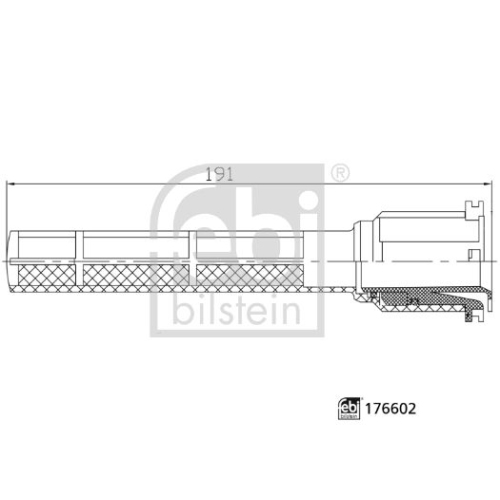 Febi Bilstein 1x 176602 Harnstofffilter