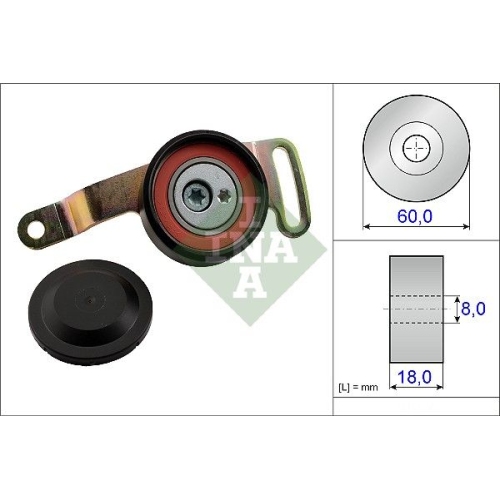 Spannarm, Keilrippenriemen INA 533 0078 10 f&uuml;r MERCEDES-BENZ SMART