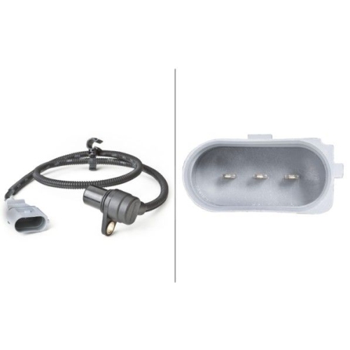 Impulsgeber, Kurbelwelle HELLA 6PU 009 146-391 f&uuml;r AUDI SEAT SKODA VW
