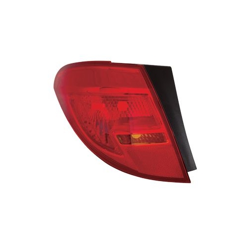 Heckleuchte VAN WEZEL 3860931 f&uuml;r OPEL, links
