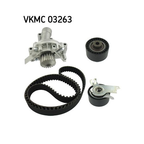 Wasserpumpe + Zahnriemensatz SKF VKMC 03263 f&uuml;r CITRO&Euml;N FIAT LANCIA PEUGEOT
