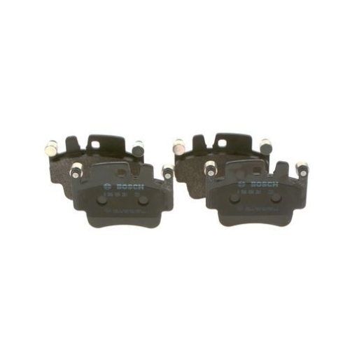 Bremsbelagsatz, Scheibenbremse BOSCH 0 986 494 281 f&uuml;r PORSCHE, Hinterachse