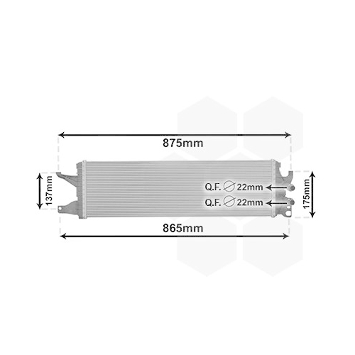 K&uuml;hler, Motork&uuml;hlung VAN WEZEL 58012722 f&uuml;r VW