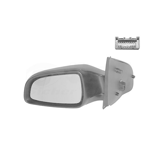 Au&szlig;enspiegel VAN WEZEL 3745807 * HAGUS * f&uuml;r OPEL, links