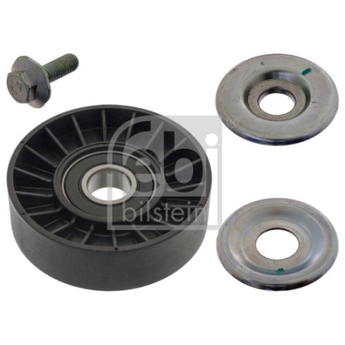 Febi Bilstein 19486 Umlenkrolle f&uuml;r Keilrippenriemen, mit Schraube , 1 St&uuml;ck