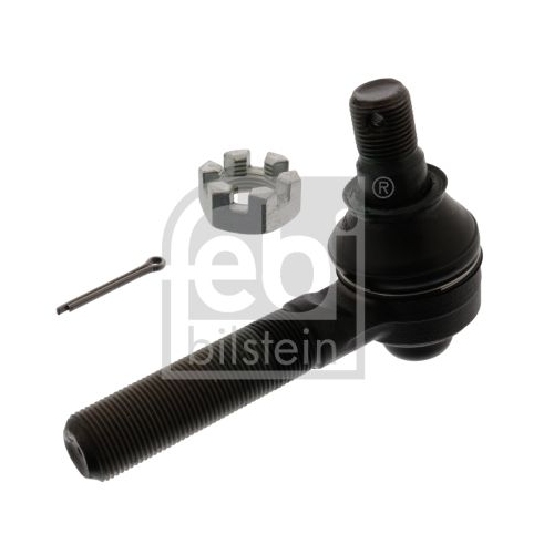 Febi Bilstein 43179 Spurstangenendst&uuml;ck mit Kronenmutter und Splint , 1 St&uuml;ck