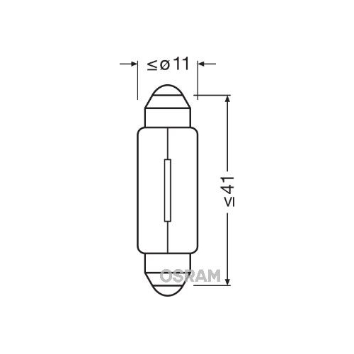 Gl&uuml;hlampe, Einstiegleuchte OSRAM 6421 ORIGINAL