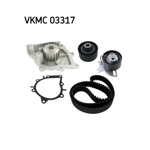 Wasserpumpe + Zahnriemensatz SKF VKMC 03317 f&uuml;r ALFA ROMEO CITRO&Euml;N FIAT FORD