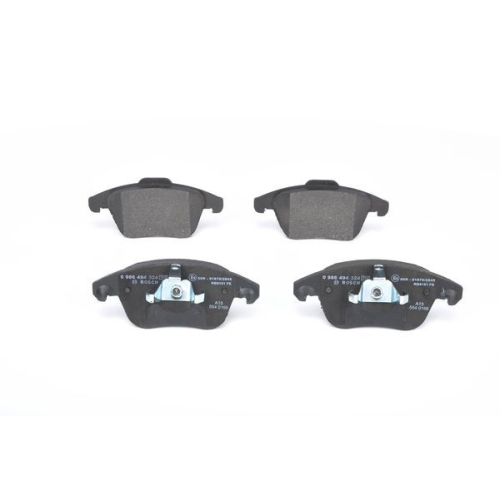 Bremsbelagsatz, Scheibenbremse BOSCH 0 986 494 324 f&uuml;r CITRO&Euml;N PEUGEOT