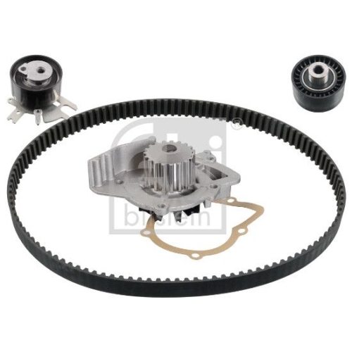 Febi Bilstein 32722 Zahnriemensatz mit Wasserpumpe , 1 St&uuml;ck