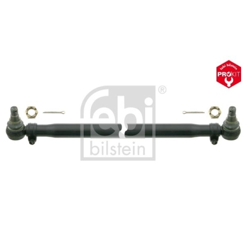 Febi Bilstein 24038 Spurstange mit Kronenmuttern und Splinten , 1 St&uuml;ck