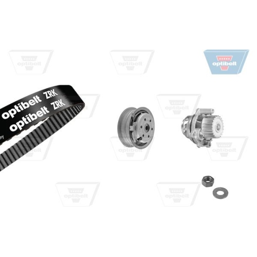 Wasserpumpe + Zahnriemensatz OPTIBELT KT 1133 W2 Optibelt-WAPU-KIT