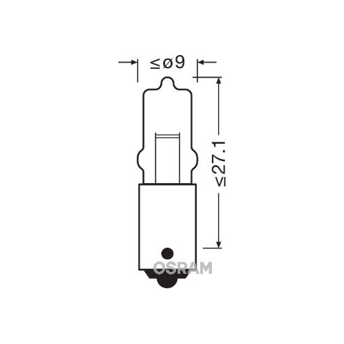 Gl&uuml;hlampe, Innenraumleuchte OSRAM 64111 ORIGINAL