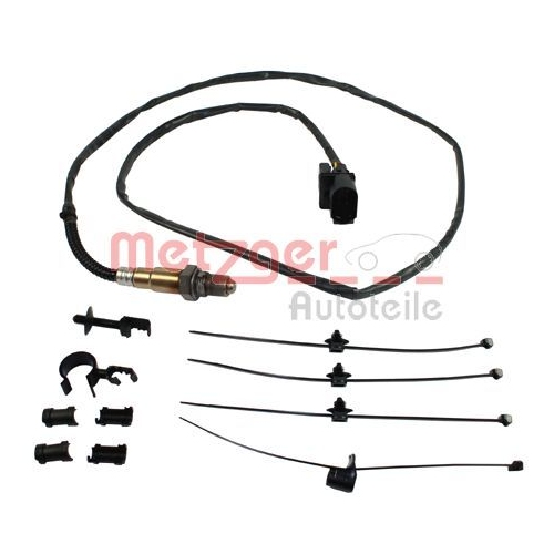 Lambdasonde METZGER 0893173 ORIGINAL ERSATZTEIL f&uuml;r AUDI VW VAG KARMANN, hinten