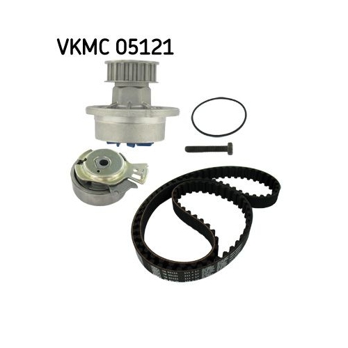 Wasserpumpe + Zahnriemensatz SKF VKMC 05121 f&uuml;r OPEL VAUXHALL DAEWOO