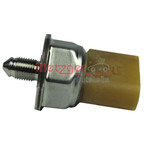Sensor, Kraftstoffdruck METZGER 0906195 ORIGINAL ERSATZTEIL GREENPARTS f&uuml;r VAG