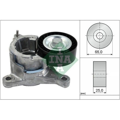 Spannarm, Keilrippenriemen INA 534 0022 10 f&uuml;r CITRO&Euml;N FIAT PEUGEOT