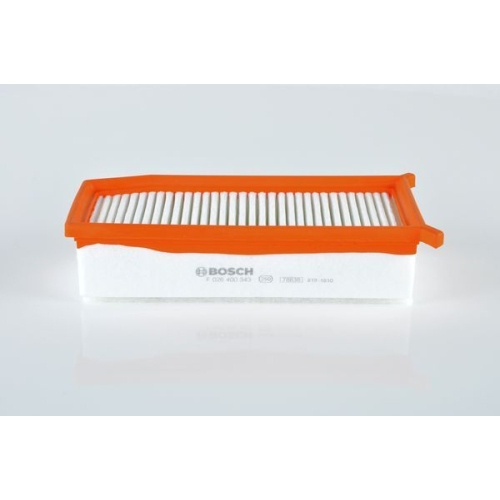 Luftfilter BOSCH F 026 400 343 f&uuml;r NISSAN RENAULT DACIA