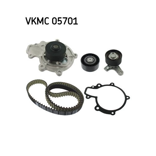 Wasserpumpe + Zahnriemensatz SKF VKMC 05701 f&uuml;r OPEL VAUXHALL CHEVROLET